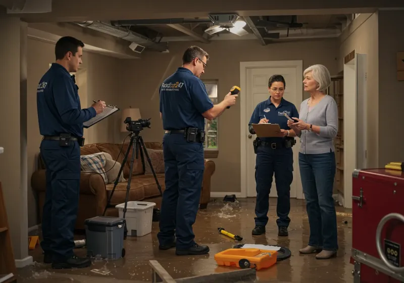 Water Damage Assessment and Insurance Documentation process in Nashville, TN
